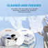 Travel Laundry Detergent Sheets 64 Loads?32 Sheets?Eco-friendly Washing Detergent Sheets Liquid-less Washer Sheets, Plastic-Free Laundry Sheets fo...