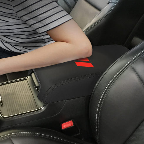 for Dodge Charger 2011-2023 Chrysler 300 2015-2022 Car Armrest Cover Center Console Pad Covers Scratch Resistance Box Cover Leather Protector Pad ...