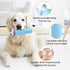 Cute Squeaky Dog Toys Cup - Soft Tumbler Funny Dog Toys with Handle for Aggressive Chewers, Safety Design Dog Toys for Small/Medium/Large Dog (Blu...