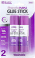 BAZIC 21g / 0.7 Oz. Large Washable Purple Glue Stick, Pack of 2 (2022)...