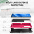 for Galaxy S22 Ultra Case, Rugged Shockproof Military Protective Bumper Phone Cover Armor Heavy Duty for Samsung Galaxy S22 Ultra (Hot Pink/White)...