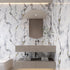 Marble Contact Paper Gray Textured Self-Adhesive PVC Removable Wallpaper for Bathroom Kitchen Countertops Cabinets Furniture (15.7 X 78.7 in Gloss...