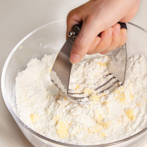 ALLTOP Pastry Shortening Blender Cutter,Stainless Steel Dough Masher for Butter, Biscuit,Baking, Kneading,Dough, Flakier and Fluffier Pie Crusts, ...