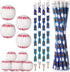 32 Pieces Sport Pencils for Kids Soccer Baseball Football Basketball Pencils with Ball Eraser Wooden Pencils for School Stationery Party Reward St...