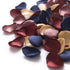 Ling's Moment Rose Petals, Silk Flower Petals for Wedding/Aisle/Flower Girl Baskets/Table Centerpiece Décor,etc.Burgundy Navy Gold 400pcs...
