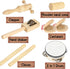 Ehome Toddlers Musical Instruments, Wooden Percussion Kids Baby Musical Instruments, Montessori Musical Toys Set for Kids Childrens Preschool Educ...