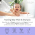 SoCal Suds & Company - 2-in-1 Organic Foaming Shampoo & Body Wash - Gentle Botanical Baby Wash and Shampoo for Sensitive Skin Bath - Nourishing So...