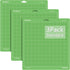 WORKLION 12x12 Cutting Mat for Cricut: (Standard adhesive, 3 Mats) Cricut Explore One/Air/Air 2/Maker Standard Adhesive Sticky Green Quilting Cric...