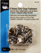 Dritz 981-65 Heavy Duty Snap Fasteners, Nickel, Size 24 (5/8-Inch) 6-Count...
