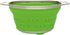 HIC Kitchen Collapsible Colander, Silicone and 18/8 Stainless Steel, 1.5-Quart...
