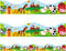 50 Feet Farm Animal Bulletin Board Borders Classroom Borders Chalkboard Whiteboard Trim Back to School Decorations for Teacher Student Blackboard ...