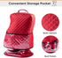 BAGSPRITE Stand Mixer Cover with Appliance Sliders Compatible with KitchenAid Mixer 6/7/8 Quart with Pockets for Kitchen Aid Accessories and Attac...