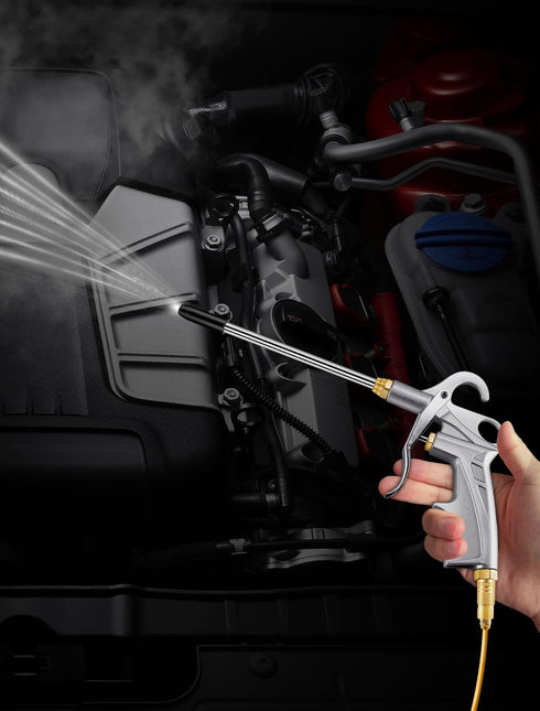 Heavy Duty Air Blow Gun Air Nozzle Blow Gun, Air Blower for Compressor with Bigger Pipe & Extended Nozzle, Pneumatic Air Compressor Accessories To...