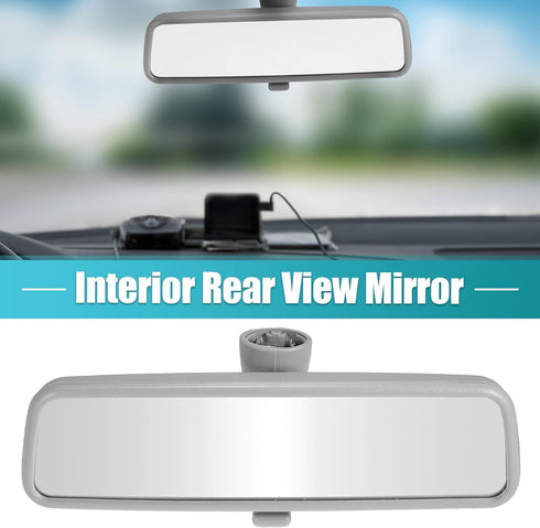 X AUTOHAUX Rear View Mirror Car Interior Inner Rearview Mirror Gray for Volkswagen Passat B5 1999-2005 for Jetta MK4 1999-2004 for Golf MK4 1999-2...