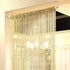Topixdeals Door Fringe Curtain,Door Curtains,Rare Flat Silver Ribbon Door String Curtain Thread Fringe Window Panel Room Divider Cute Strip Tassel...
