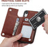 iPhone XR Wallet Case with Card Holder, Premium PU Leather Kickstand Card Slots Case,Double Magnetic Clasp and Durable Shockproof Cover for iPhone...
