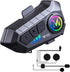 Motorcycle Bluetooth Headset Speaker Skiing Earphone Waterproof Bluetooth Helmet Headset with Noise Cancellation Ultra-Thin Wireless Bluetooth Hea...