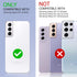 ULAK Galaxy S21 Case, Clear Glitter Case Sparkly Soft TPU Bumper Bling Cover for Women Girls Transparent Protective Phone Case for Samsung Galaxy ...
