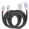 Nilight 2PCS Plug and Play 22AWG 5Feet Wiring Harness Switch Extension Kit for Off Road LED Work Light Bar...