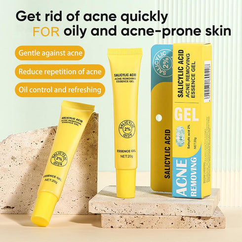 3 Step Acne Skin Care Set, 2% Salicylic Acid Face Wash, Skincare Routine Set, Facial Skin Care Sets & Kits: Cleanser, Serum, Cream, Mask, Face Car...