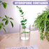 Stylish Clear Acrylic Desk Organizer Pen and Pencil Holders Set of 3, Round Makeup Brush Storage Perfect for Home, School and Office Supplies...
