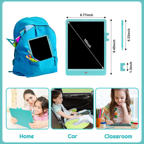 LCD Writing Tablet, Doodle Board Toys Gifts for 3-8 Year Old Girls Boys, 10 Inch Colorful Electronic Board Drawing Pad for Kids, Gifts for Toddler...