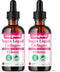 LIQUIDHEALTH 100% Vegan Collagen Plus Biotin 100,000mcg Liquid Drops - Plant-Based Liquid Collagen for Women, Men - Hair & Nail Growth, Skin Healt...