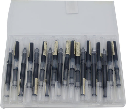 YIKANGHENG 20 Pcs Fine Point Pens, 0.5mm Ink Gel Pens for Office, Study, Gift and Home Supplies (Black)...