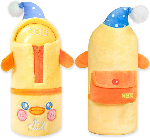 Cute Pencil Pen Holder, Plush Pencil Case, Standing Animal Shape, Desk Organizers and Accessories, Desktop Storage Stationery Supplies for School,...