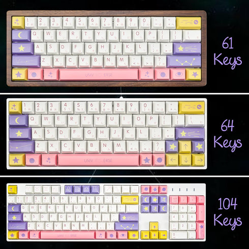 PBT keycaps?XDA keycaps with Keycaps Puller for Mechanical Keyboard Compatible with MX-Clone Switches...