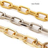 Fashion Large Metal Cross-Body Purse Strap Extender,Handbag Shoulder Strap Extender,Bag Chain Accessory Charms (Light Gold)...