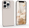 IceSword iPhone 13 Pro Max Case Stone, Cute Liquid Silicone Slim Protective Phone Case, Soft Anti-Scratch Microfiber Lining, Matte Light Beige, Ta...