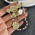 Imitation Pearl Dangle Chain Brooch,Elegant Lapel Pins,Vintage Jewelry Gift for Women...