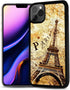 for iPhone 12, iPhone 12 Pro, Durable Protective Soft Back Case Phone Cover, HOT12033 Eiffel Tower Paris 12033...