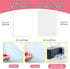 Auihiay 12 Pieces Printable Shrinky Plastic Sheets, Shrink Films Papers for Kids Easter Ornament and Mothers Day Gifts, 6 White and 6 Semitranspar...