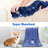 Nobleza Dog Towel, Super Absorbent Large Pet Towel with Hand Pockets, Microfiber Quick Drying Dog Towels for Drying Dogs, Mazarine...