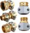 PLG Garden Hose Repair Kit, Hose Connectors, Heavy Duty Male/Female Hose Mender for All 3/4" 5/8" Garden Hose...