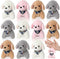 12 Pcs Dog Plush Keychain Bulk 5 Inch Small Dog Stuffed Animal Toy Kawaii Cute Puppy Plush Keychain for Backpack Birthday Party Favor Wedding Baby...