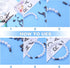50pcs Gun Black Screw Twist Clasps Brass Barrel Tube Fastener Cord End Caps Jewelry Clasps Decorative Accessories for DIY Bracelet Necklace Craft ...