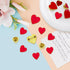 14pcs Valentine's Day Love Heart Brooch Pin Heart Love Enamel Pin Red Heart Enamel Pin Heart Enamel Lapel Pin Red Heart Brooch Pins for Women Cost...