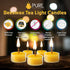 PURE PLANT HOME Honey Scented Beeswax Candles, 100% Pure Natural Refined with Chemical Free Cotton Wick, 10 DRIPLESS Candles, Made in USA...