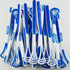 40PCS Tongue Scraper for Adults, Tongue Scraper Cleaner, Blue Tongue Cleaner, Oral Care Scrapers Kits Plastic Tongue Brush for Reducing Bad Breath...
