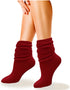 Winterlace Slouch Socks for Women, 2 Pairs, Soft Extra Long Scrunch Knee High Sock, Premium Pack...