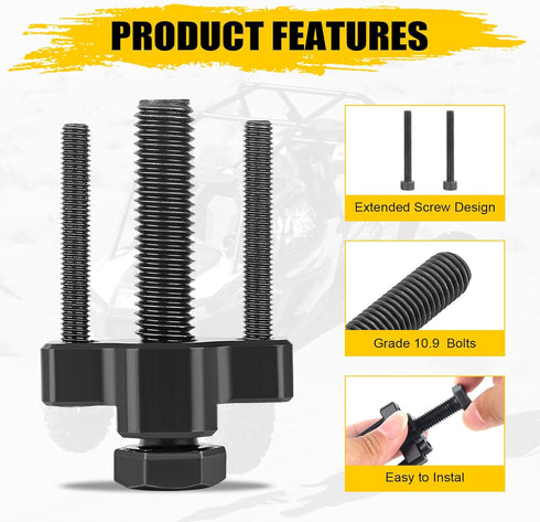 Chelhead Steering Wheel Puller Tool Compatible with Polaris RZR XP1000 Turbo, UTV Steering Wheel Removal Tool...