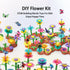 Blocks Toys Flower Garden for Girls Toys STEM, Educational Toy Gardening Pretend Play Set Upgrade DIY Flower Stacking Toys for Kids Preschool...