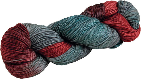 Knit Picks Hawthorne Multi Fingering Weight Sock Yarn (Jade District)...