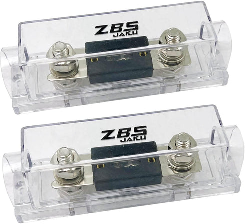 250A Inline Fuse Holder, 0/2/4/8 Gauge AWG ANL Fuse Block Holder with 250 Amp ANL Fuses for Car Audio Amplifier (2 Pack)...