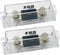 250A Inline Fuse Holder, 0/2/4/8 Gauge AWG ANL Fuse Block Holder with 250 Amp ANL Fuses for Car Audio Amplifier (2 Pack)...