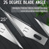60 Pack Exacto Knife Blades 11, Craft Knife Blades Replacement, Exacto Blade 11, Hobby Knife Blade Refills for Art, Craft, Scrapbooking, Cutting, ...