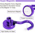 DIYMAG Magnetic Hooks, 25Lbs Strong Heavy Duty Cruise Magnet S-Hooks for Classroom, Fridge, Hanging, Cabins, Grill, Kitchen, Garage, Workplace and...